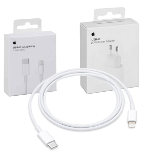 Chargeur blanc iPhone