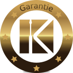 Garantie KlikPhone 3/6 mois badge jaune garantie KlikPhone 3/6 mois
